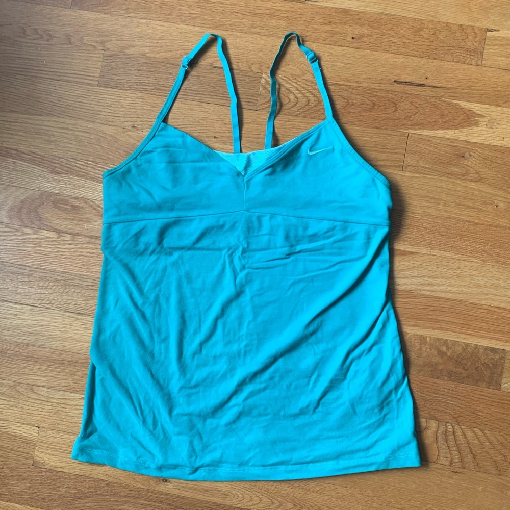Nike Dri-fit tank top With in-Built bra XL